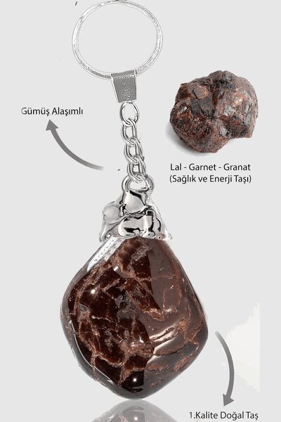 Erilsa Certified Raw Unprocessed Model Tulip - Garnet - Granate Stone Natural...