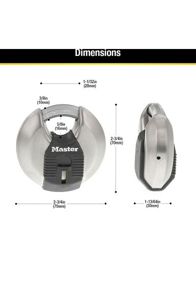 Master Lock Magnum Discus Padlock