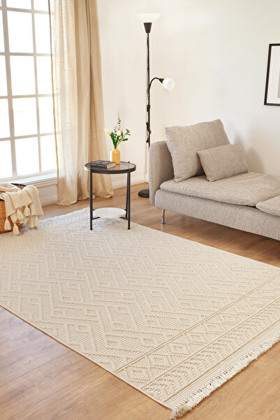 Kaşmir Halı 7/24 Iskandinav Azera Salon Mutfak Halısı Yolluk