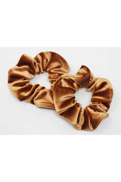 Donna Liberta Large Size Velvet Copper Buckle - Set of 2 Elastic Buckles004