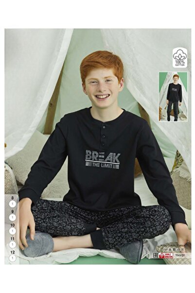 İpek Boy's Long Sleeve Pajama Set