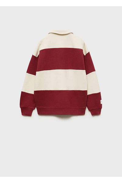 MANGO Kids Bluza polo w paski