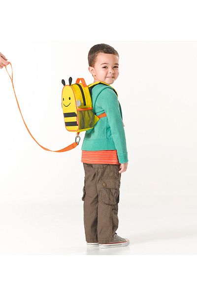 Skip Hop Bee Design Yellow Child Safety Belt Backpack