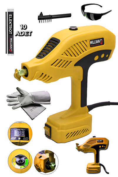 Millian Profesyonel 300 Amper Çift Kartlı Turbo Soğutma El Tipi İnvertör Taba...