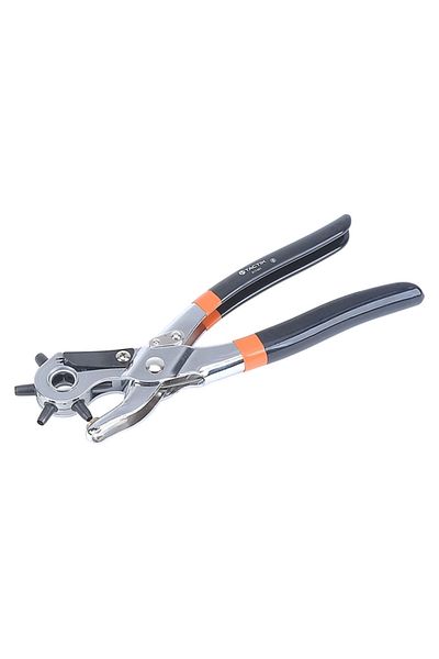 Tactix Ergonomic Large Handle Leather Punch Plier 225mm 217401