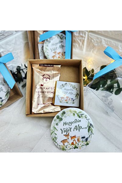 Hayaller Dükkanı 30 Adet Sevimli Hayvanlar Baskıslı Açacak Kahve ve Çikolata ...