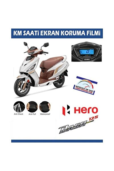 PiyasaSepeti HERO Dash 125 Bilgi Ekranı Km Gösterge Uyumlu 9h Nano Ekran Koruyucu