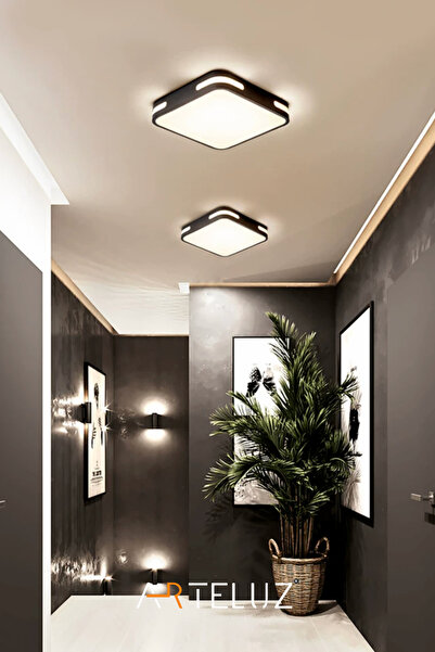 ARTELUZ KARE MODEL MODERN PLAFONYER AVİZE (30X30 CM)