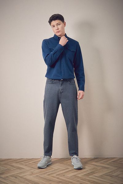 Fulla Moda Πουκάμισο με διπλή τσέπη