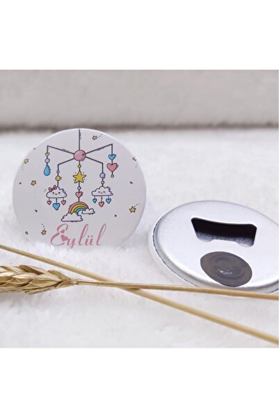 Hayaller Dükkanı 30 Adet Buton Açacak Magnet Kız Bebek Magnetleri Uv Baskılı-