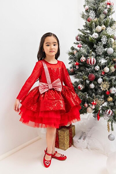 Pamina PAMİNA 34041PR KIRMIZI ELBİSE