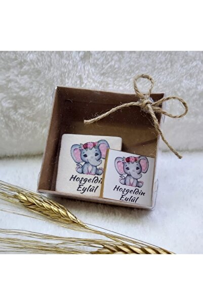 Hayaller Dükkanı 30 Adet Kutu İçerisinde 5x5 Taş Magnet ve Madlen Çikolata Be...