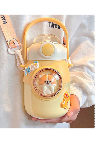 Kayra Stone Steel Thermal Insulated Flask' 316Stainless - Bpa Free - Yellow - 700ml