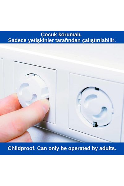 CocoVia Κλειδαριά ασφαλείας παιδικής πρίζας 12 τεμαχίων
