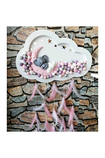 PiCare 45x30 εκ. Bubble Wooden Cloud - Στολίδι πόρτας, Pk:1-