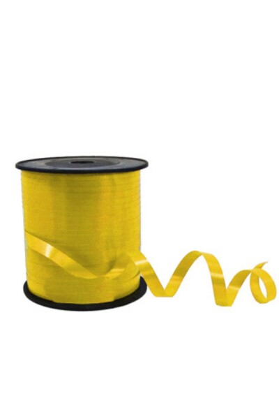 Hayaller Dükkanı شريط Rafya Ra باللون الأصفر مقاس 8 مم - 200mt P1-