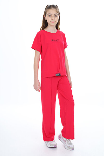 Toontoy Σετ αθλητικής φόρμας για κορίτσια με τύπωμα με στάμπα με γράμματα