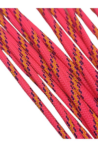 PARACORD Rope 4 mm Neon Pink Colors Marbled 10 Meters