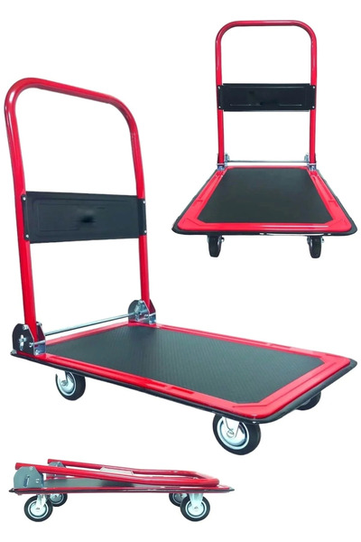 DOZZER Alman El Arabası Yük Taşıma El Arabası Yük Taşıma Arabası 300 Kg kapas...