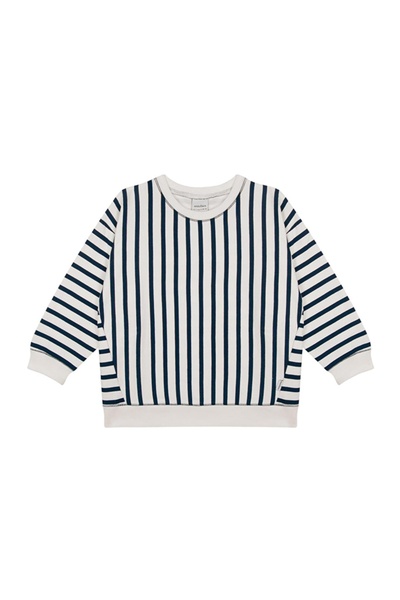 Antebies Striped Sweatshirt Size: 9-10 Years