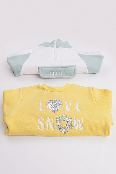 Harika KIDS Girl's 2-Pack Basic Sweatshirt