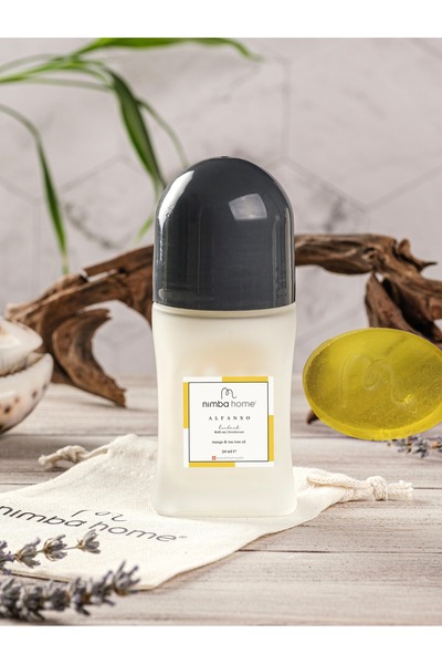 Nimba Home Doğal Roll-on Mango & Çayağacı -vegan Roll-on Deodorant 50 Cc (1 A...
