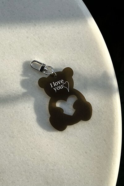 klovi أنا أحبك أنا أحبك سلسلة المفاتيح الجليدية وحقيبة الملحقات