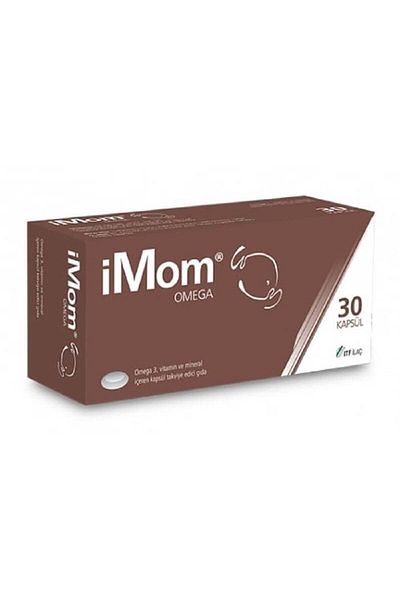 Imom Omega 30 Capsule - Comfortable Integrated Tablet