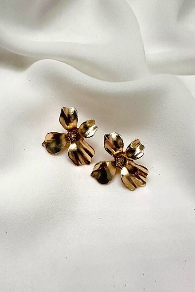 PETEK AKSESUAR Mini Flower Earrings