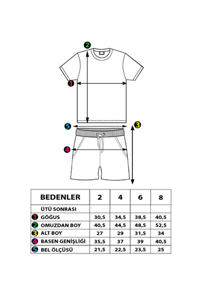 Toontoy Printed Shorts Set for Boys