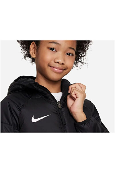 Nike Therma-FIT Academy Çocuk Siyah Günlük Mont