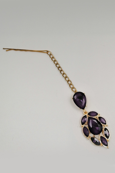 Kaftan Collection إكسسوار شعر هندي جبيرة