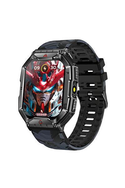 ZCWATCH V0623 Outdoor Military Bt Call, Pusula, Spor Sağlık, 1 Atm Profesyone...