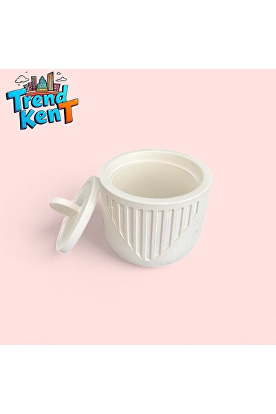 Trend KenT Διακοσμητικό κουτί αποθήκευσης από σκυρόδεμα, Οργανωτής κοσμημάτων...