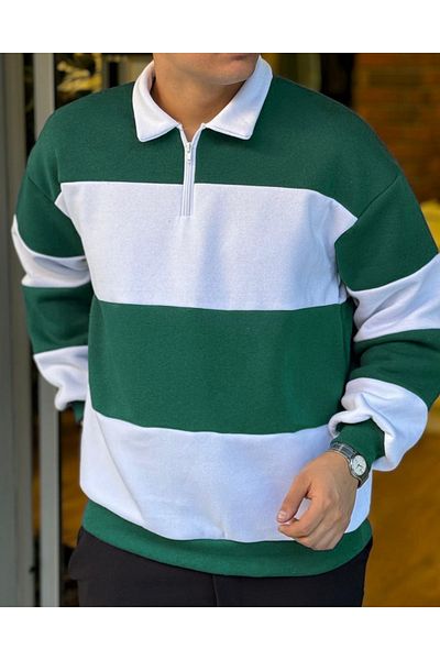 viperkombin Φούτερ Polo Oversize με φερμουάρ