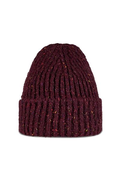 Pissos Unisex Essential Tweed Hat - Candy Colored, 30% Wool Knitted, Ribbed Beanie Winter