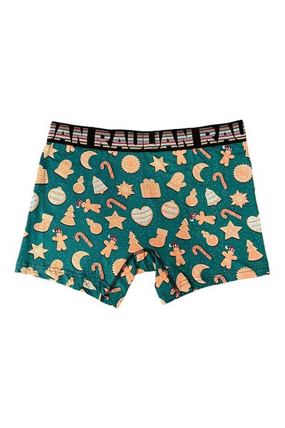 Juan Raul Men's Boxers with Cookie Pattern- Db207