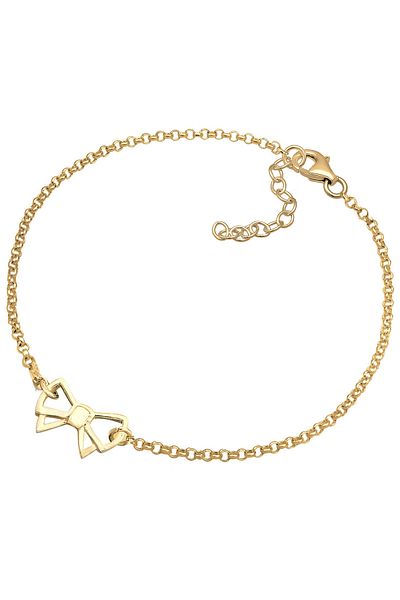 ELLI Modernes Bogen-Halskettenarmband für Damen aus Sterlingsilber 925