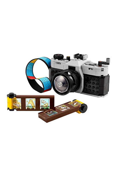 TOYFEST كاميرا Creator Retro Camera 31147 لعبة بناء متعددة الأجزاء