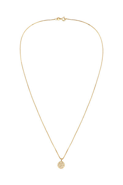 ELLI Dámský náhrdelník s přívěskem a krystaly ze sterlingového stříbra 925