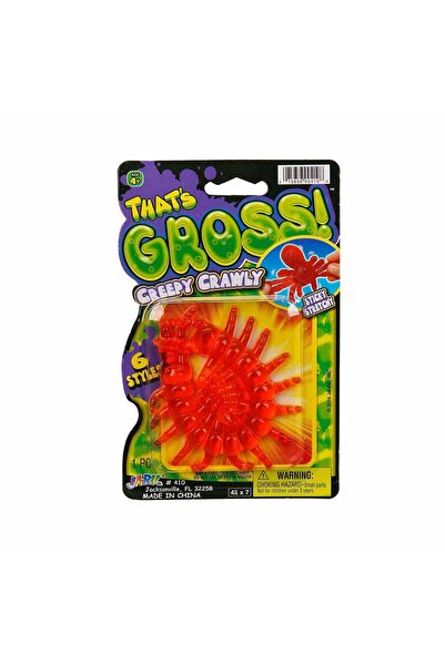 TOYFEST Kırkayak Esnek Böcek Figürü