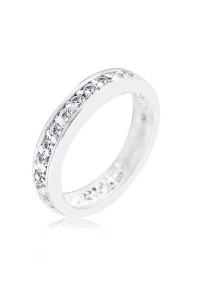 ELLI Prsten ze stříbra 925 - Crystal