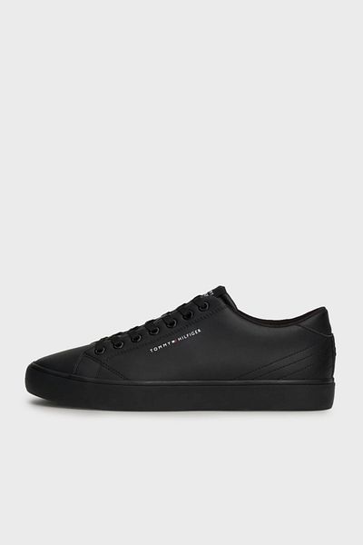 Tommy Hilfiger Men's Sneakers - Logo and Leather Blend, Fm0Fm05041 Bds