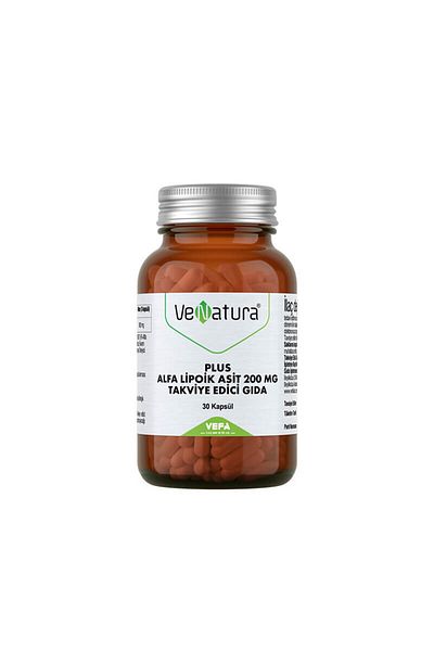 VeNatura Alpha Lipoic Acid 200mg - 30 Capsules Plus Pack