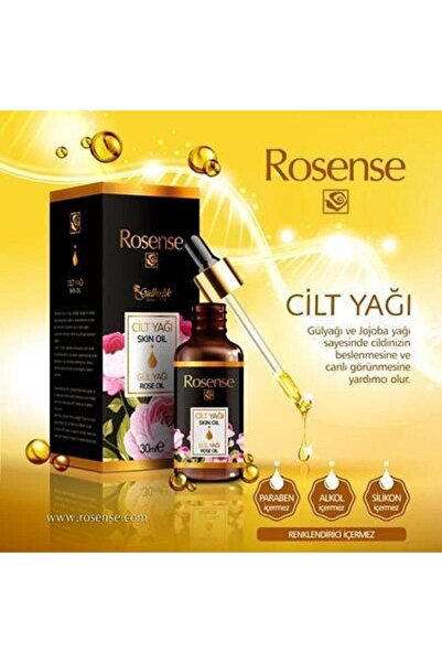 Rosense Gül Yağı 30 ml