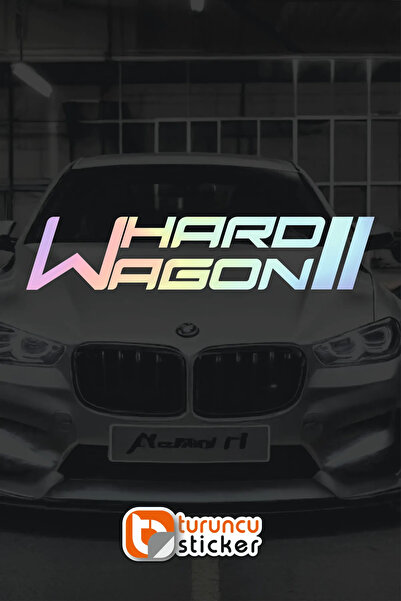 Turuncu Sticker عربة صلبة - سيارة - دراجة نارية - ملصق ملصق JDM مقاس 20 × 4 سم