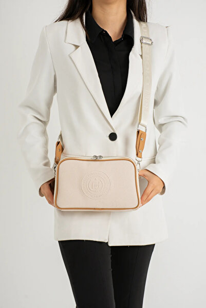 JP POLO Women's Original Just Polo New Season Lakos Fabric Luxury Shoulder Bag Shoulder Bag 16 X 26 cm