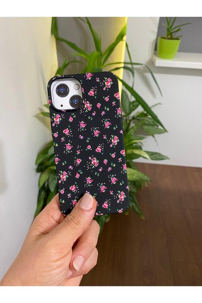 Tasarım Iphone 15 Uyumlu Fosforlu Özel Dokulu Desenli Silikon Kılıf
