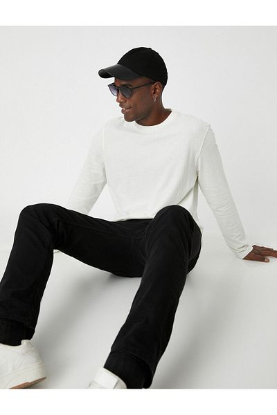 Koton Crew Neck Long Sleeve T-Shirt