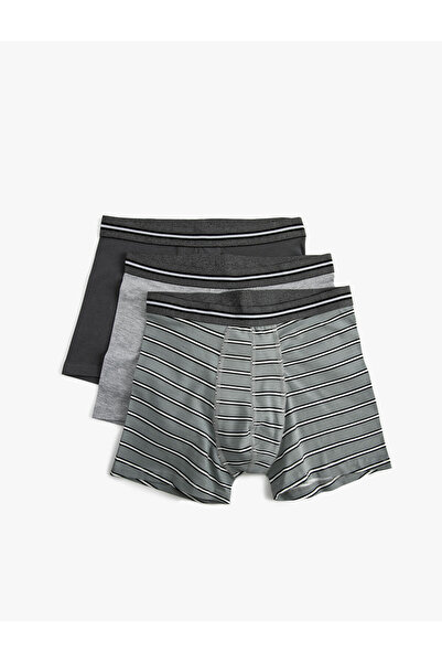Koton Σετ Boxer 3 τεμαχίων με ελαστική μέση